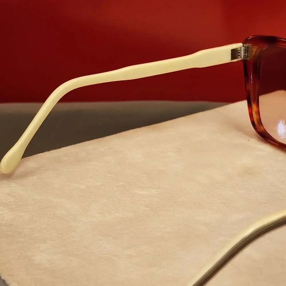 Vintage Givenchy Paris Tortoiseshell Oversize Sunglasses